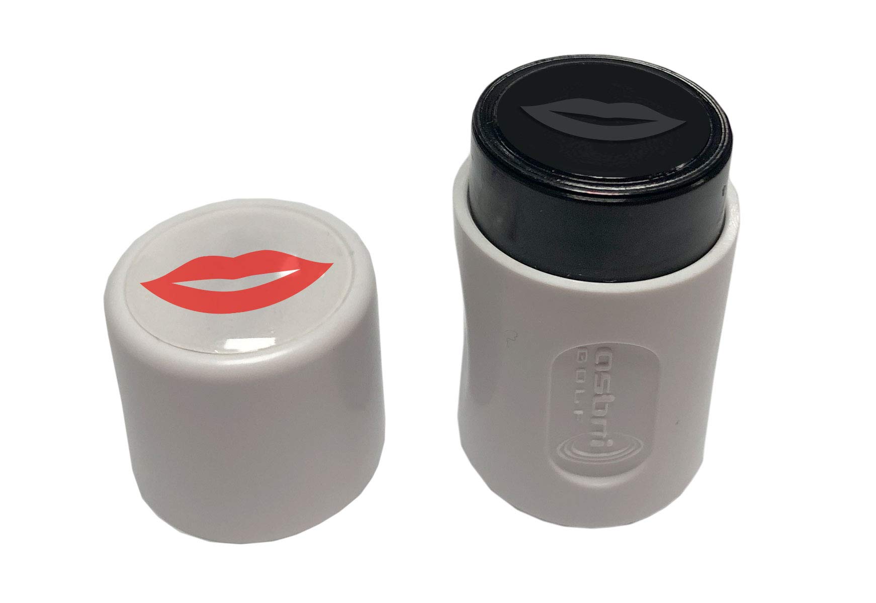 Asbri Golf Lippen-Stempel, Rot