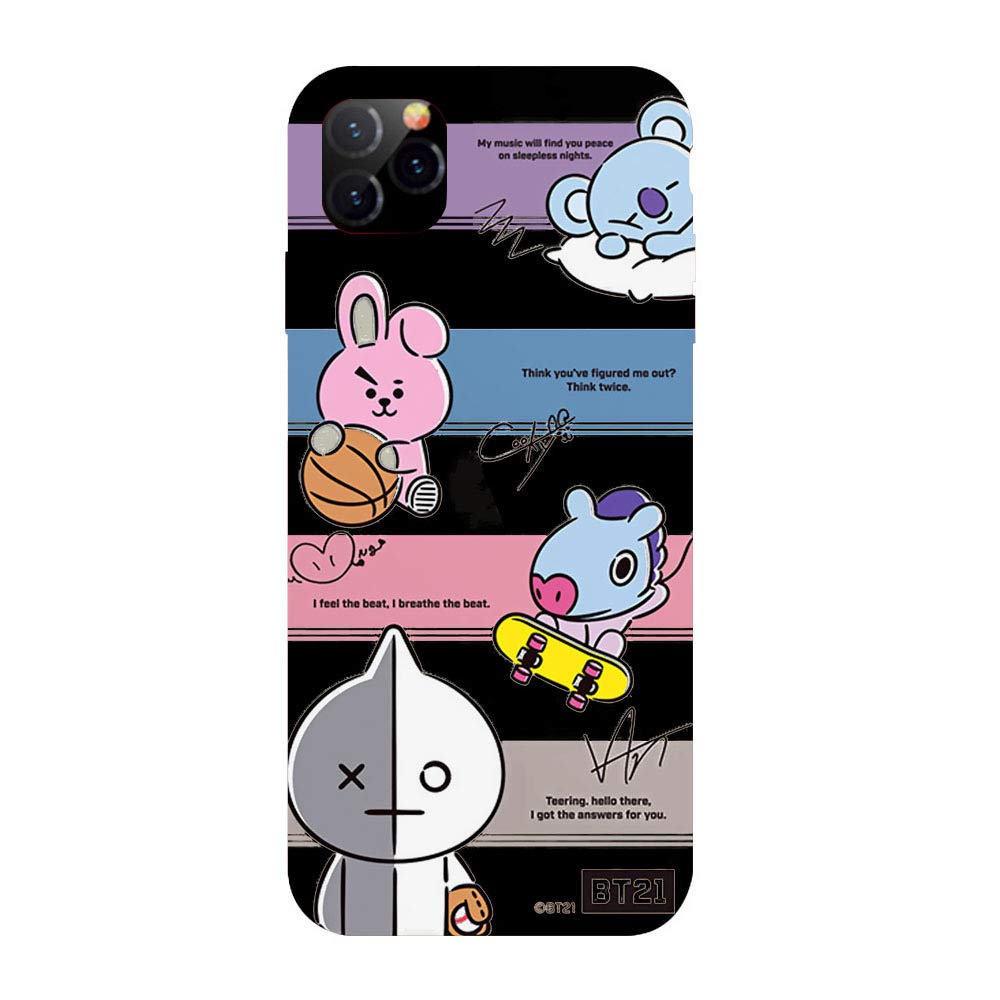 Bts Bt21 Shockproof Iphone Case For Iphone 11 Pro Max Desertcart