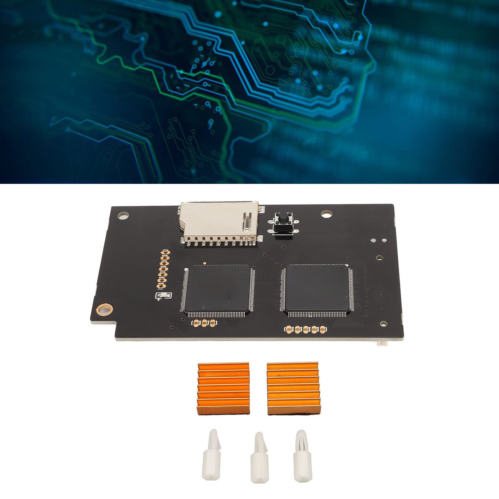 Sxhlseller Carte de Simulation de Lecteur Optique, Carte de Lecteur Optique Version V5.15 PourSEGA Dreamcast, Remplacement V5.15b pour Console Sega Dreamcast, Console de Jeu DC Gdemu Carte