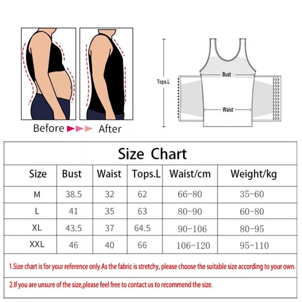 ISCBAFYX Kompresja męska Ukryj Gynecomastia Undershirt Shapewear Body Shaper Schowing koszula brzuch kamizelka termiczna s-2xl