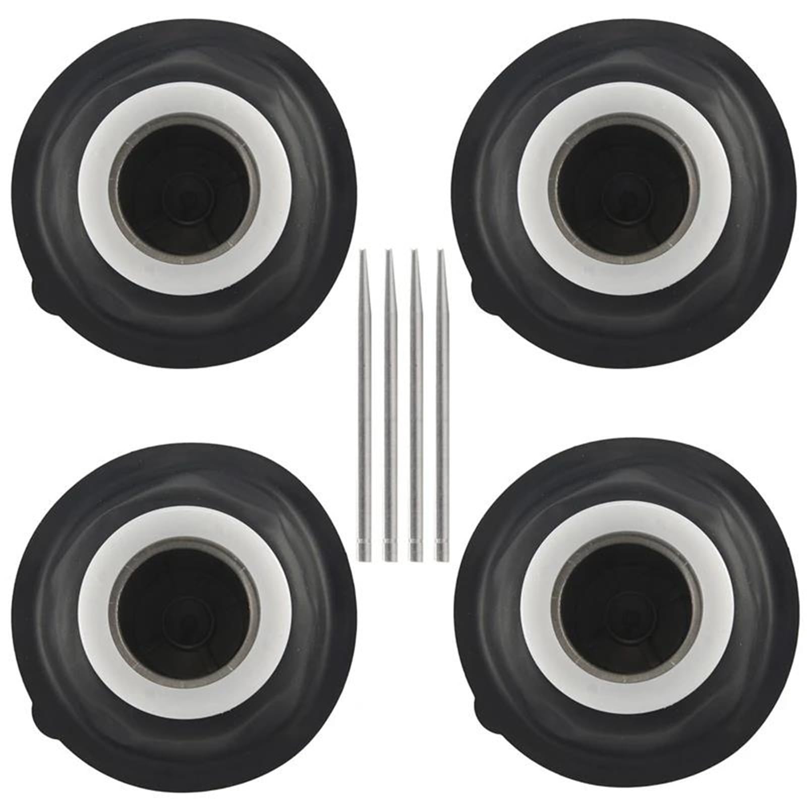 4 Piezas Para Yamaha Vmax 1200 VMX1200 1985-2007 V-MAX Kit De Reparación Carburador Motocicleta Membrana Vacío Émbolo Agujas chorro(Style5)