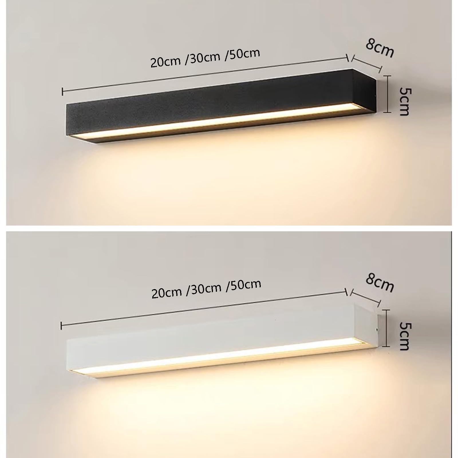Zewnętrzny kinkiet LED, dekoracyjna lampa tarasowa, nowoczesna designerska lampa ścienna IP65, lampa ścienna do użytku na zewnątrz/wewnętrzna, aluminiowa lampa balkonowa, p