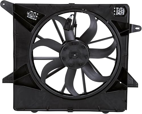 TYC Conjunto de ventilador de refrigeración 622650 compatible con Cadillac SRX 2010-2011