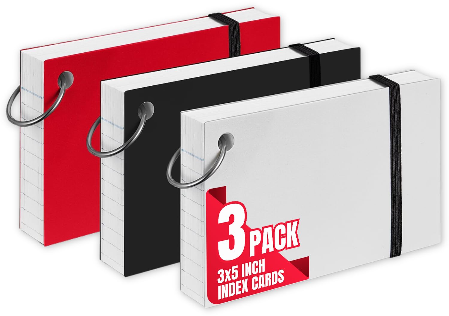 300 PCS Flash Cards Revision Cards, A7(3×5 Inch) Flshcards - FindTheDeal