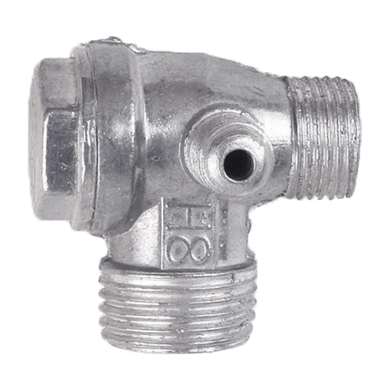 Hredyqw Unidirectional 3-port Air Compressor Pipe Fittings Check Central-Pneumatic Thread Replacement Tool