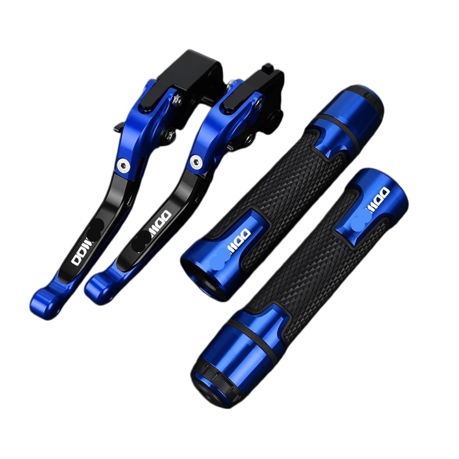 WFSOWXDM Motorcycle Levers Brake Clutch Handle Lever 2013-2016 2015 2014 Motorcycle Aluminum Adjustable Brake Clutch Lever Handlebar Hand Grips Ends for Hond&a CB1100 CB 1100