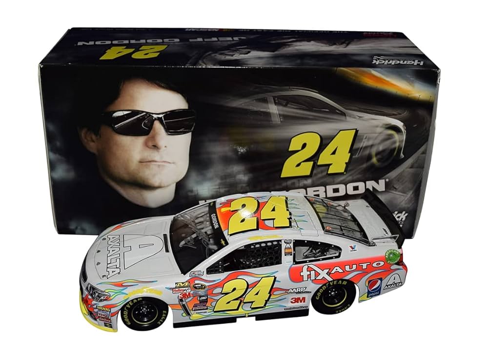 【新品未使用】Jeff Gordon 24 NASCAR 1:24スケール NASCAR 1998 Jeff Gordon Car Hasbro #24 1:24 Diecast GORDON
