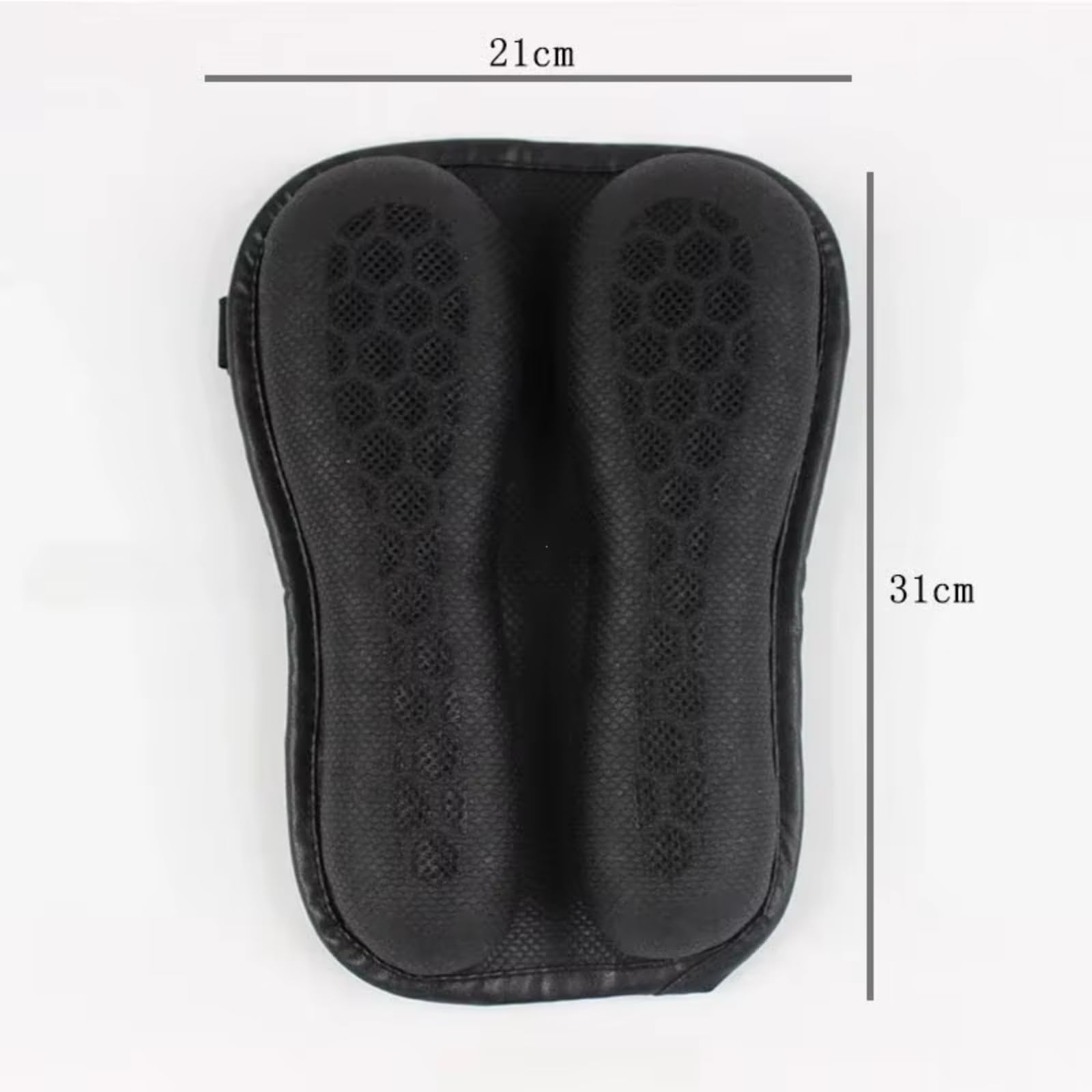 Motorrad Gel-Sitzkissenbezug Wabenstruktur Foldable Atmungsaktiv (Typ 2)