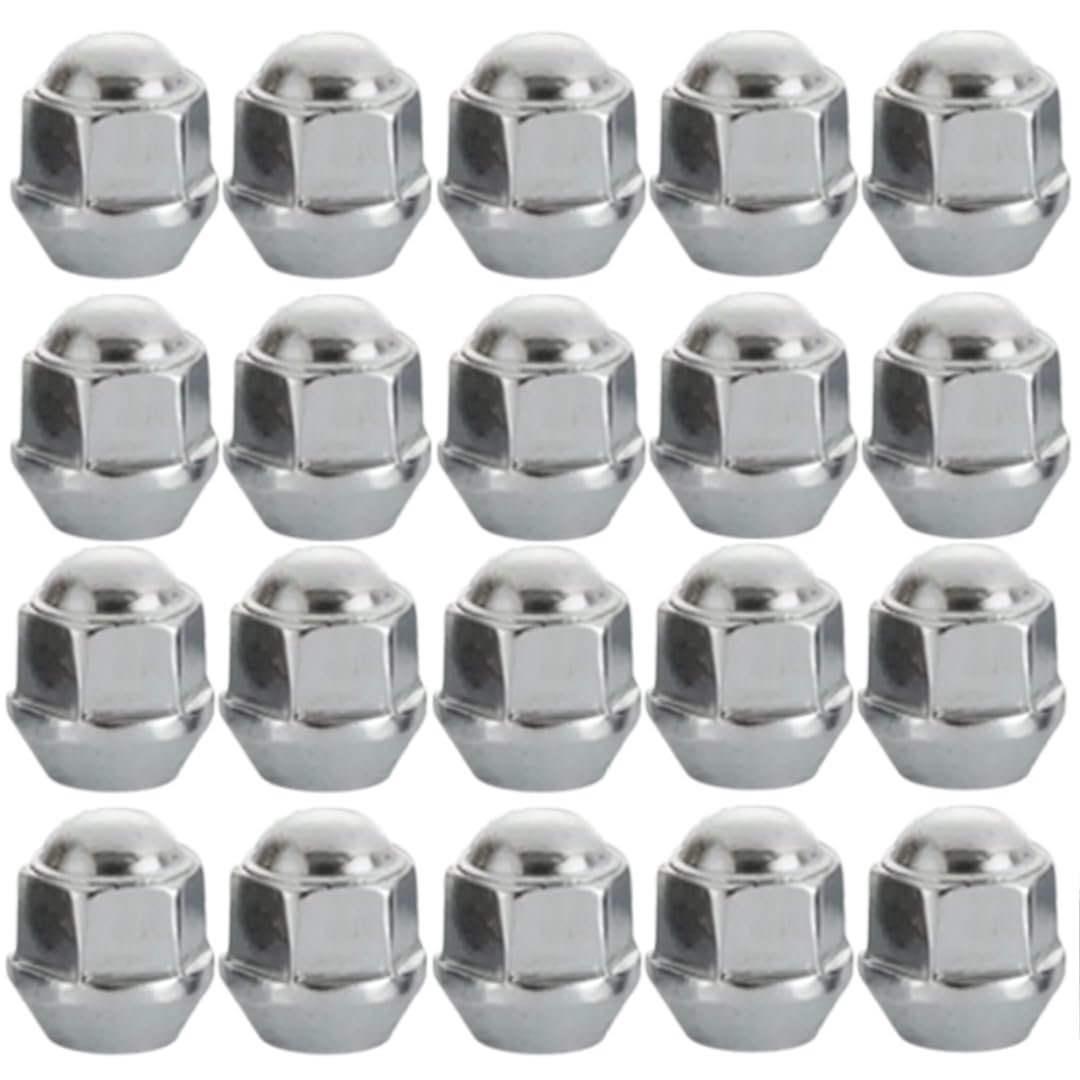 Nakrętki do Kół dla Chang An New Energy, 20 szt. nakrętek kół M12x1,25, sześciokątnych, 19 mm, grubość 26 mm