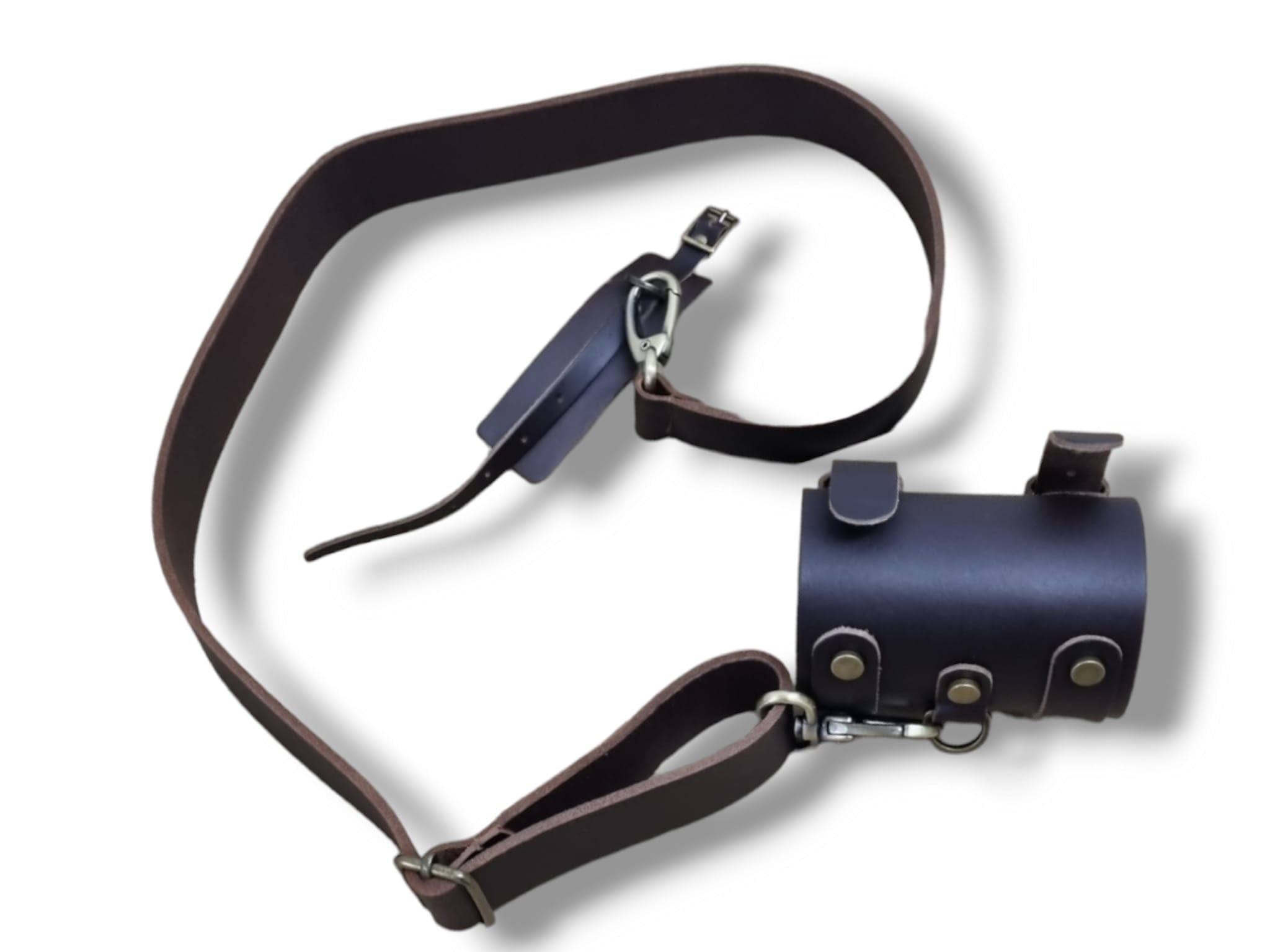 Shofar Real Leather Strip For Carring a Shofar Sling Hand made 