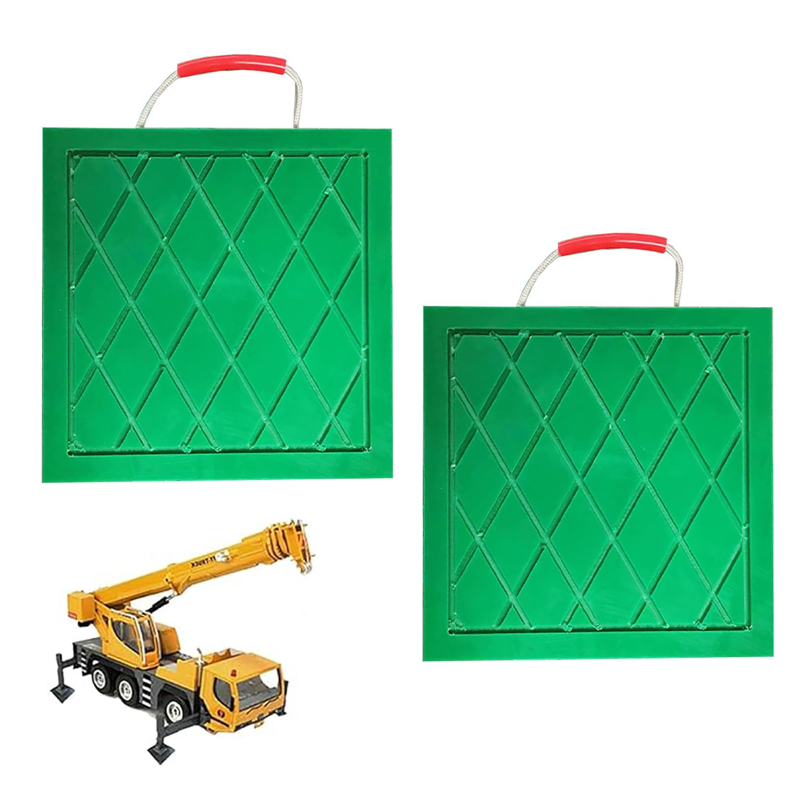 Hochdichte Landeplätze für Gabelstapler und Kräne – langlebige Stabilisator-Pads für schwere Ausrüstung