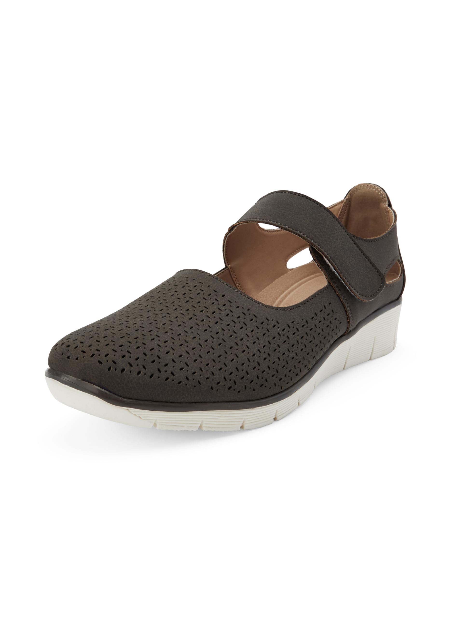 Women's Slip-on Ballet Flat - Grey (4 UK) (5512943)-image-29