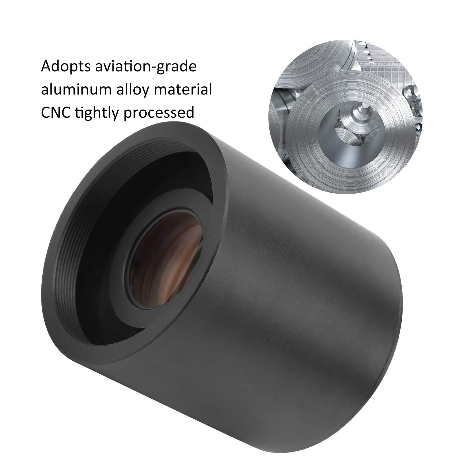 Dpofirs 2X téléconvertisseur d'objectif de convertisseur, pour Monture à baïonnette M42mm 650-1300mm 900mm 420-800mm, utilisé Entre Les appareils Photo Reflex, objectifs, Animaux,