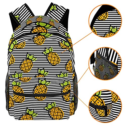 Sac à dos décontracté donuts pour étudiante et voyage chic en multicolore - 3