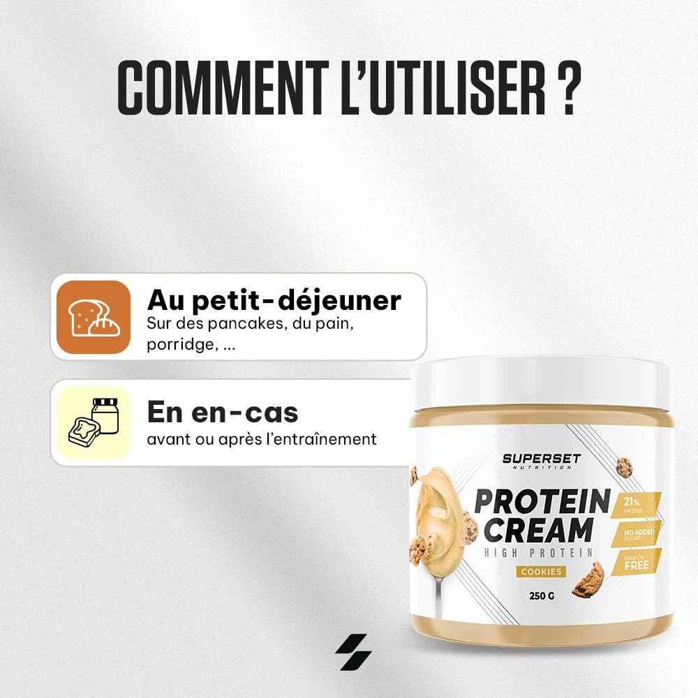 Superset Nutrition Protein Cream 250g Chocolate Blanco