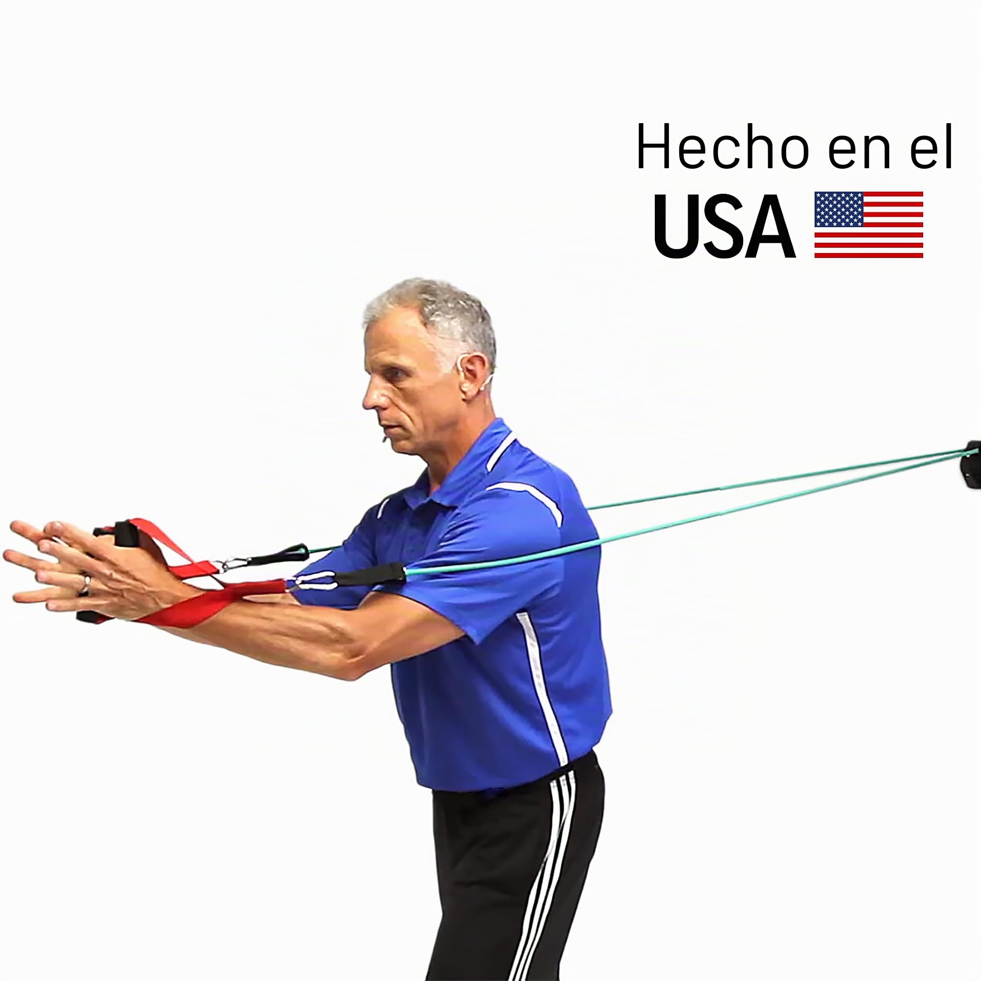 OPTP Anclajes de Pared de Banda de Resistencia por Bob and Brad: Clips de Montaje en Pared Que ahorran Espacio para Entrenamientos de Gimnasio en casa | para Entrenamiento de Fuerza, Fitness y