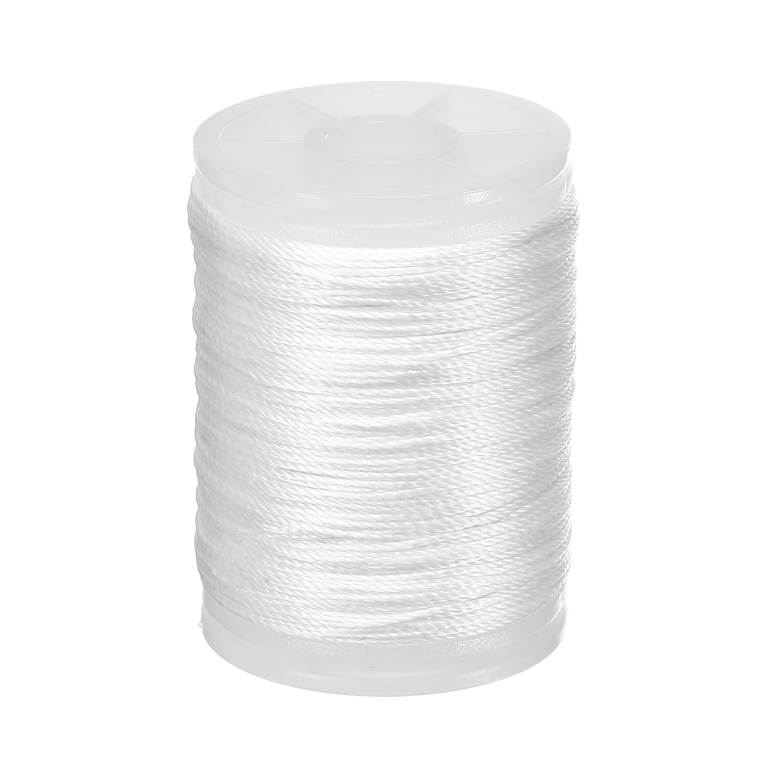YELARXI Archery Bow String Serving Thread, 0.02" Dia Durable Bowstring Thread Accessories 131 Yard/120M & 400D PE & White-Fitting For(Tying Peep Sight Nock/Compound/Recurve Bow)