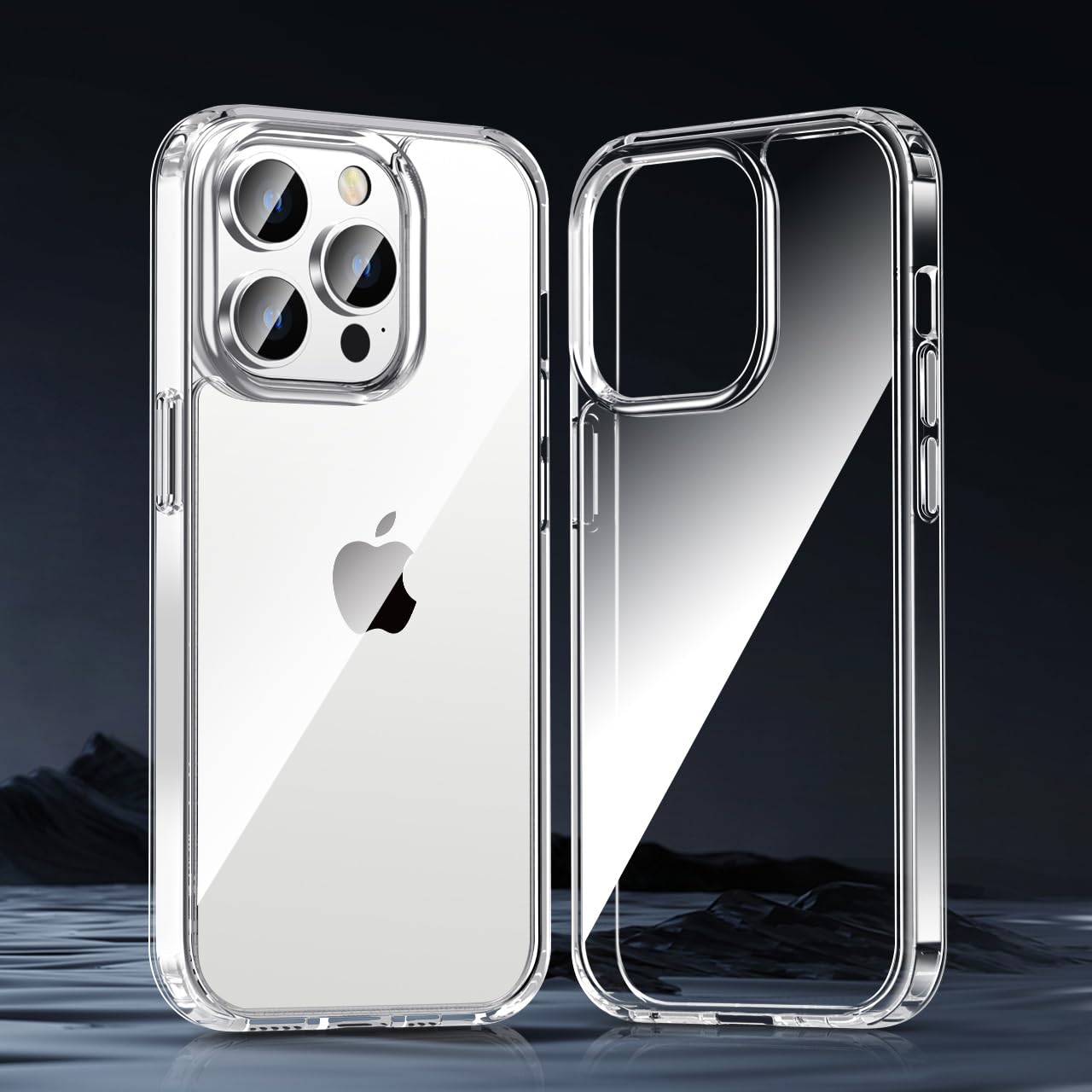 tigratigro Cover per iPhone 11 Pro 5.8 Pollici, Anti Ingiallimento,Custodia con Assorbimento degli Urti e Anti-Graffio,Struttura Protettiva Antiscivolo, Classico Stile Cover Trasparente