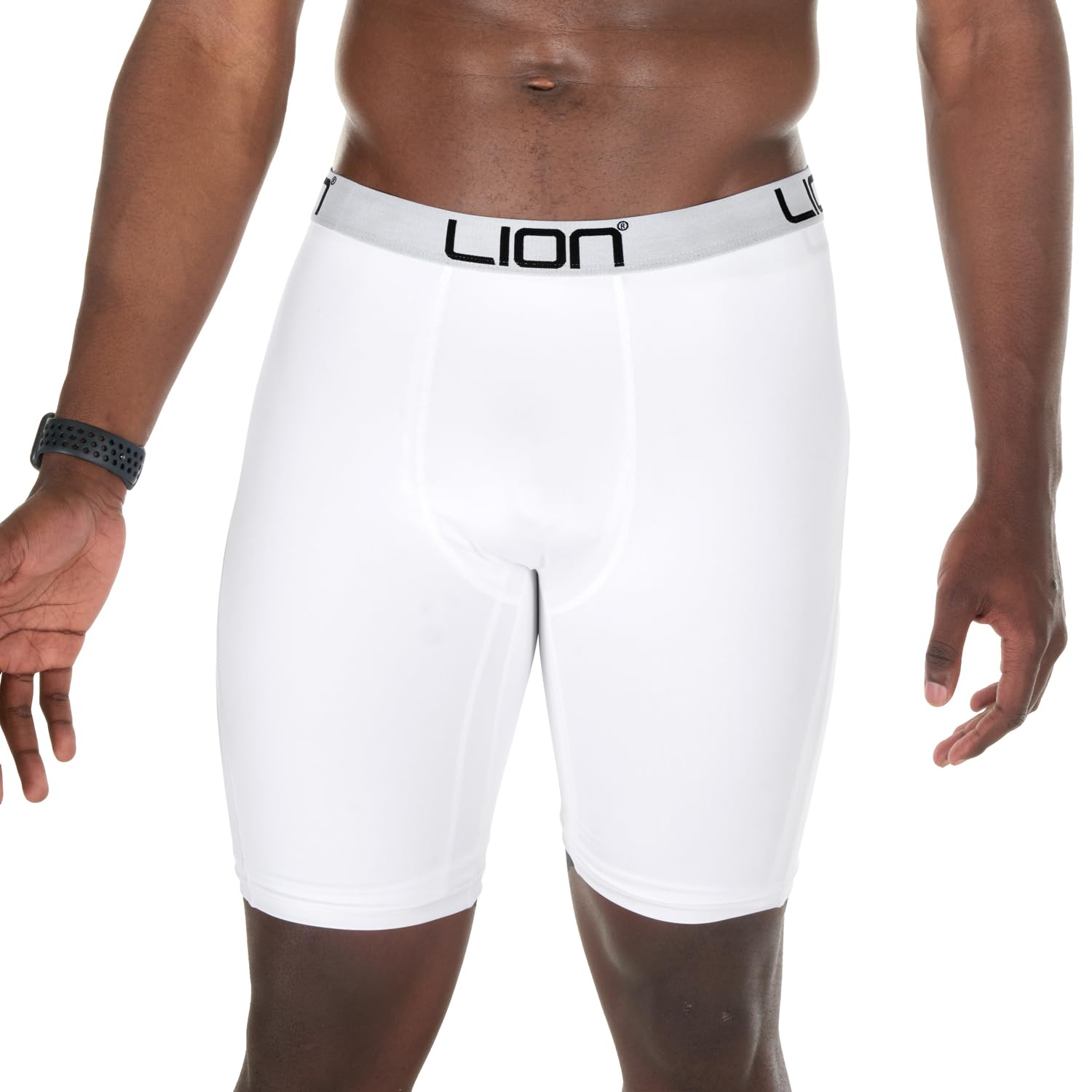 LION SPORTSWEAR Compression Shorts for Football & Sports – Multi-Purpose Base Layer for Men & Kids, Ideal for Gym, Training & Running
