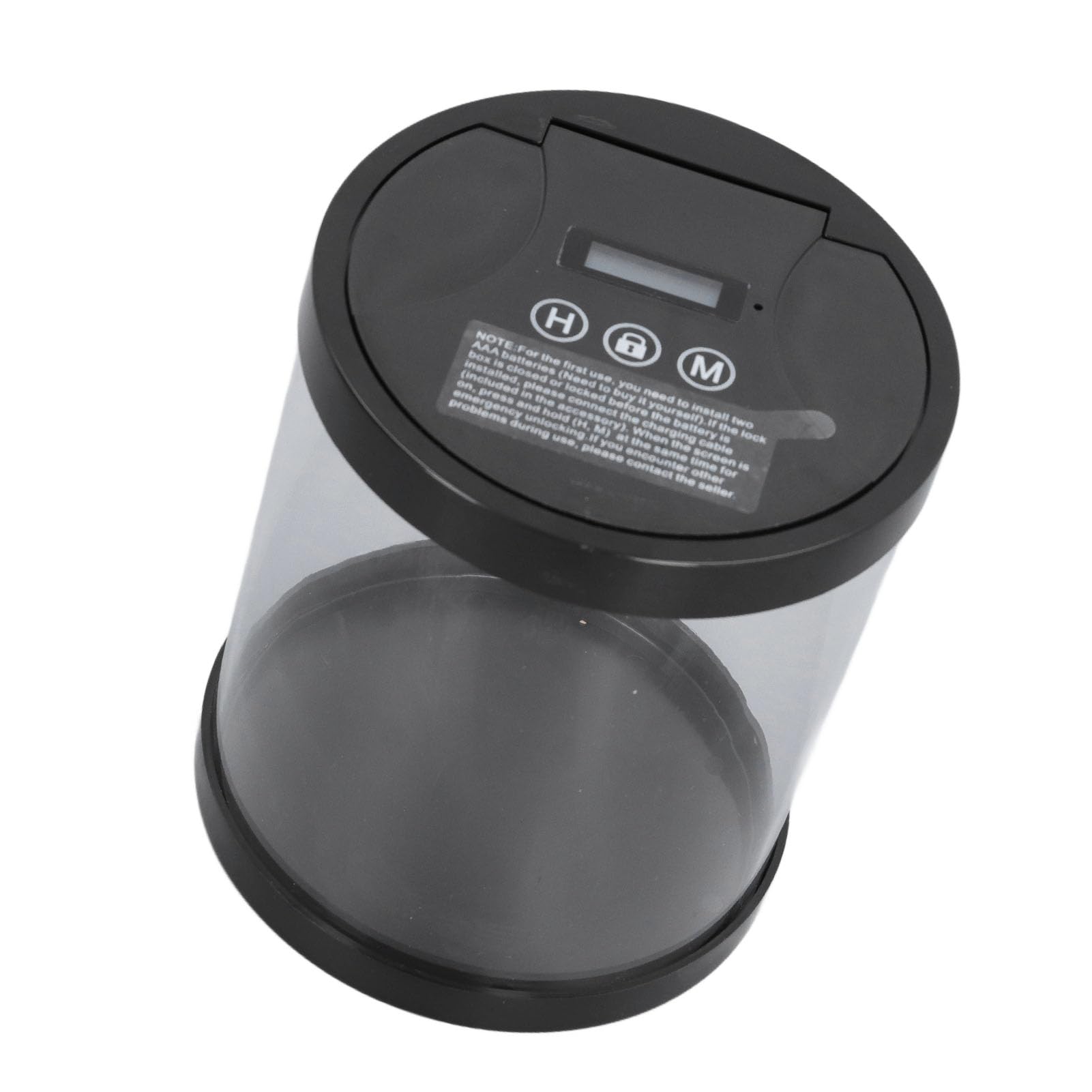 Timed Lock Box, Self Control Phone Locker Time Locking Container, Phone Lock Box with LCD Display for Cell Phone Snacks Medicine, Boost Self Discipline, Build Better Habits