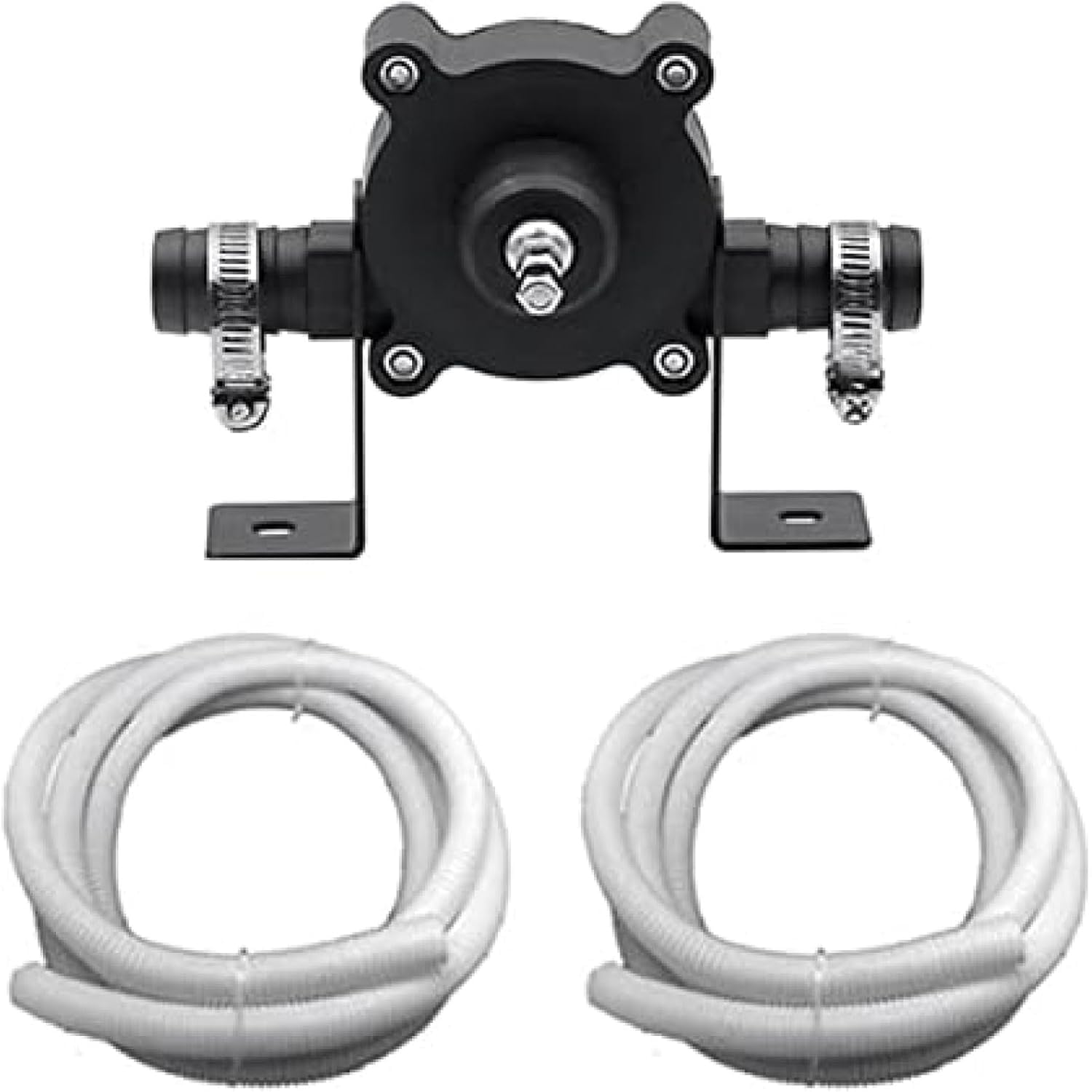 Mini pompe de transfert pour perceuse et évacuation de puisard extérieur