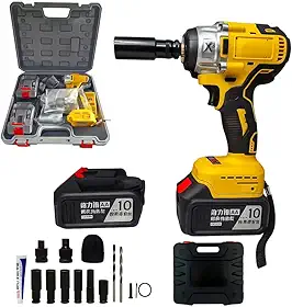 Chave De Impacto Parafusadeira 2 Baterias 48v / 500n.m