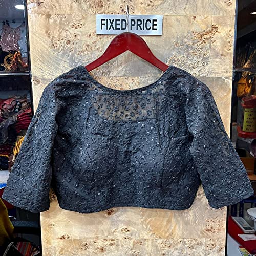 Image of Vihu Fashion Women Georgette Half Sleeve Blouse