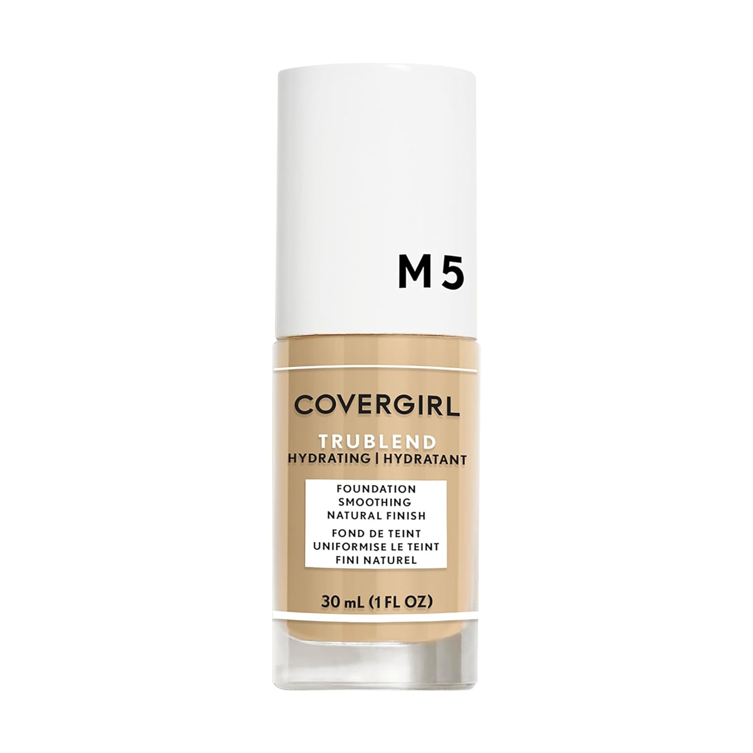 COVERGIRL truBlend Liquid Foundation Makeup Caramel Beige, 1 fl oz (30 ml) (packaging may vary)