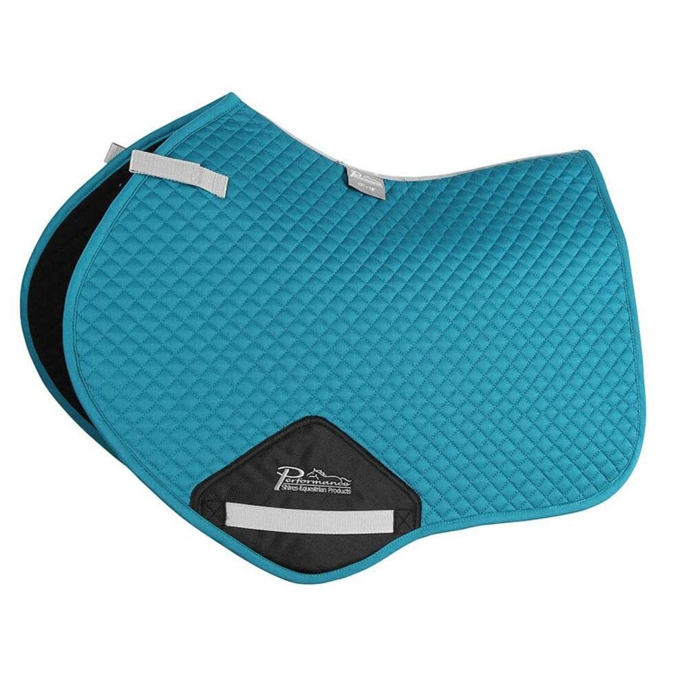 Sottosella Shires Performance Jump, Misura COB/Full, Colore Blu Oceano