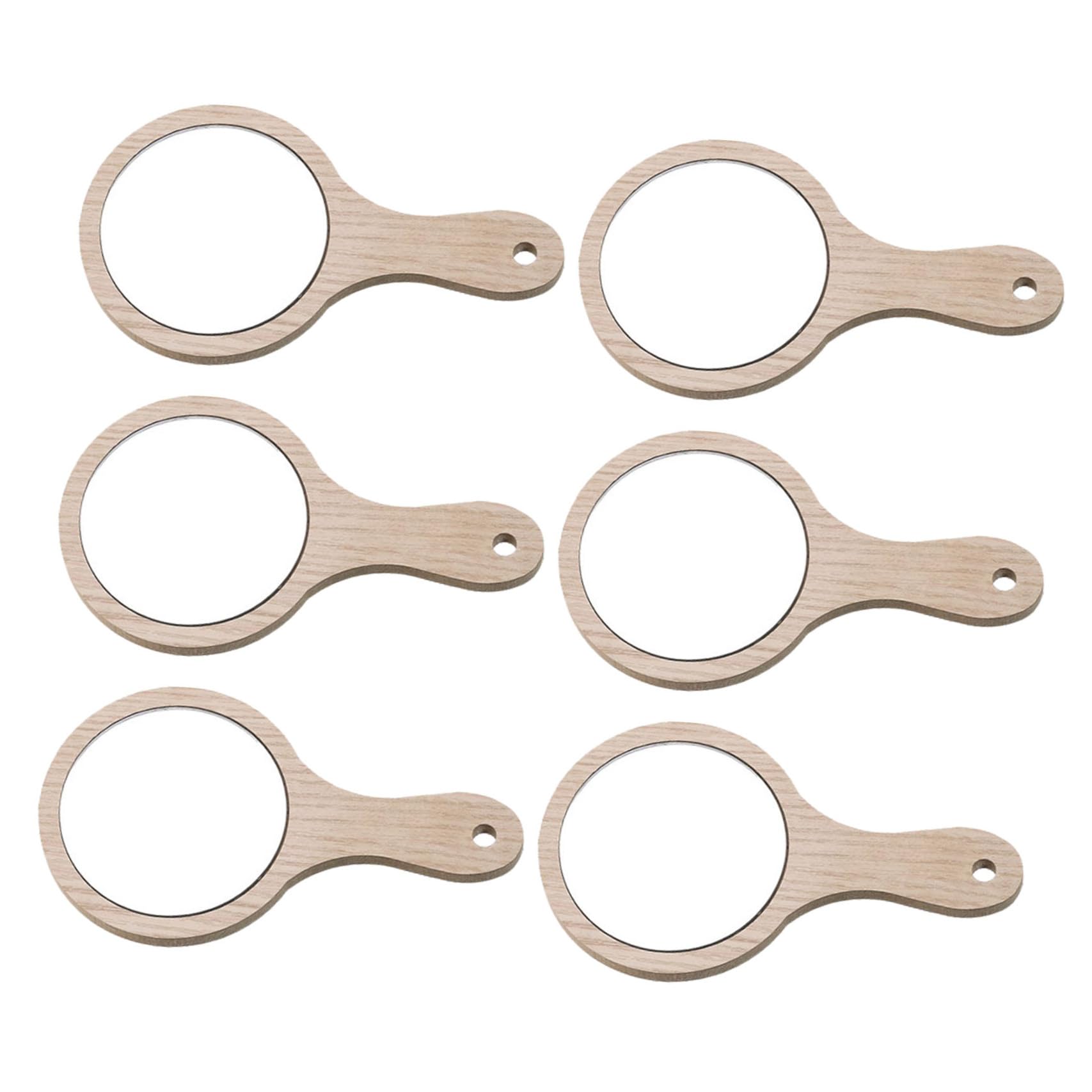 Miroir de maquillage portable chic idéal pour parfaire sa beauté à l'hôtel ou au dortoir