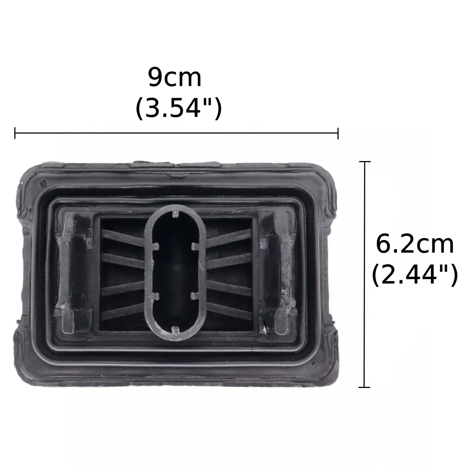 Twowinds - Taco de Goma Elevador 51717123311 Compatible con BMW E81, E90, E91-51717237195 - Alojamiento Gato - Protección de Bajos