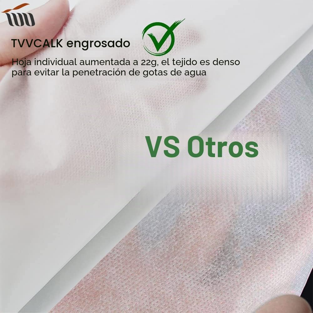 Sábanas Desechables TNT Engrosados 80x180cm para Camilla Masaje Belleza Tatuaje SPA