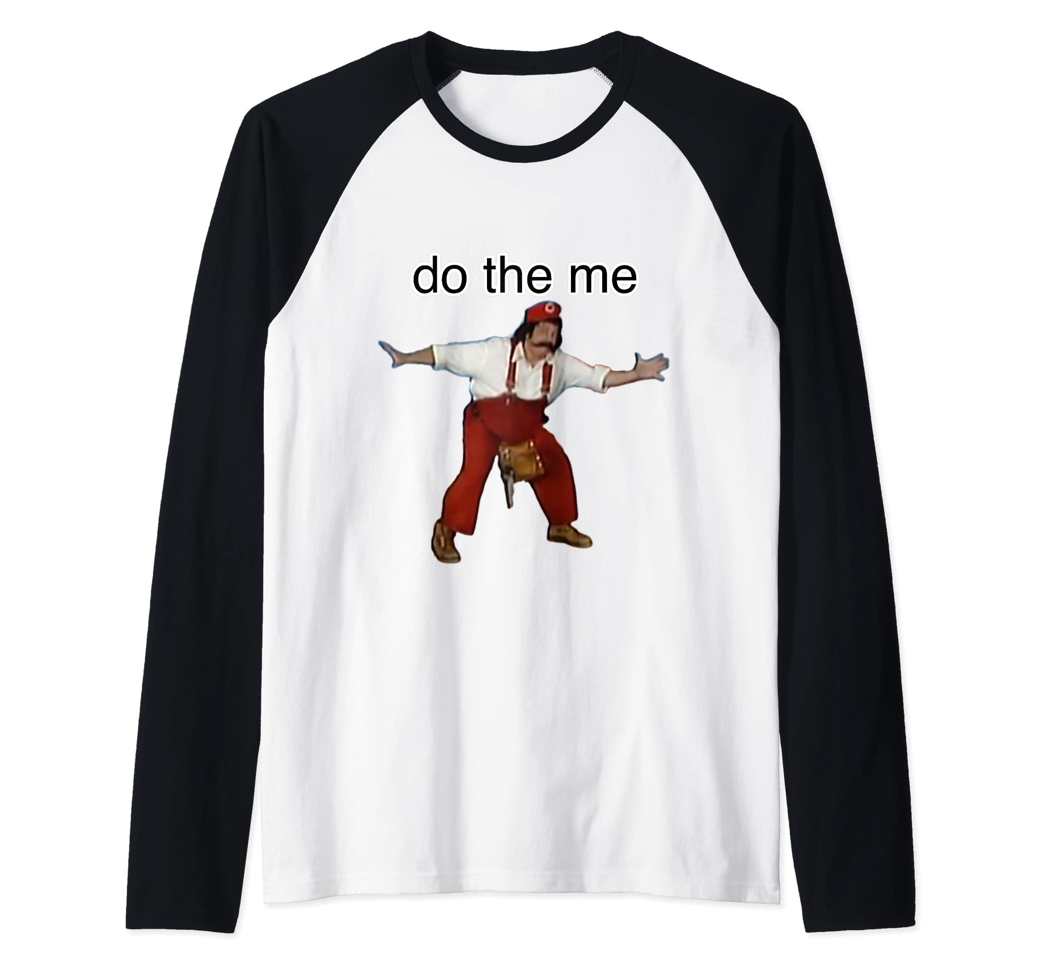 Overall Dancer Raglan Baseball Tee