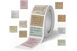 500PCS Vintage Bible Quote Stickers: A Biblical Encouragement for Your Journals, Planners, and Letters