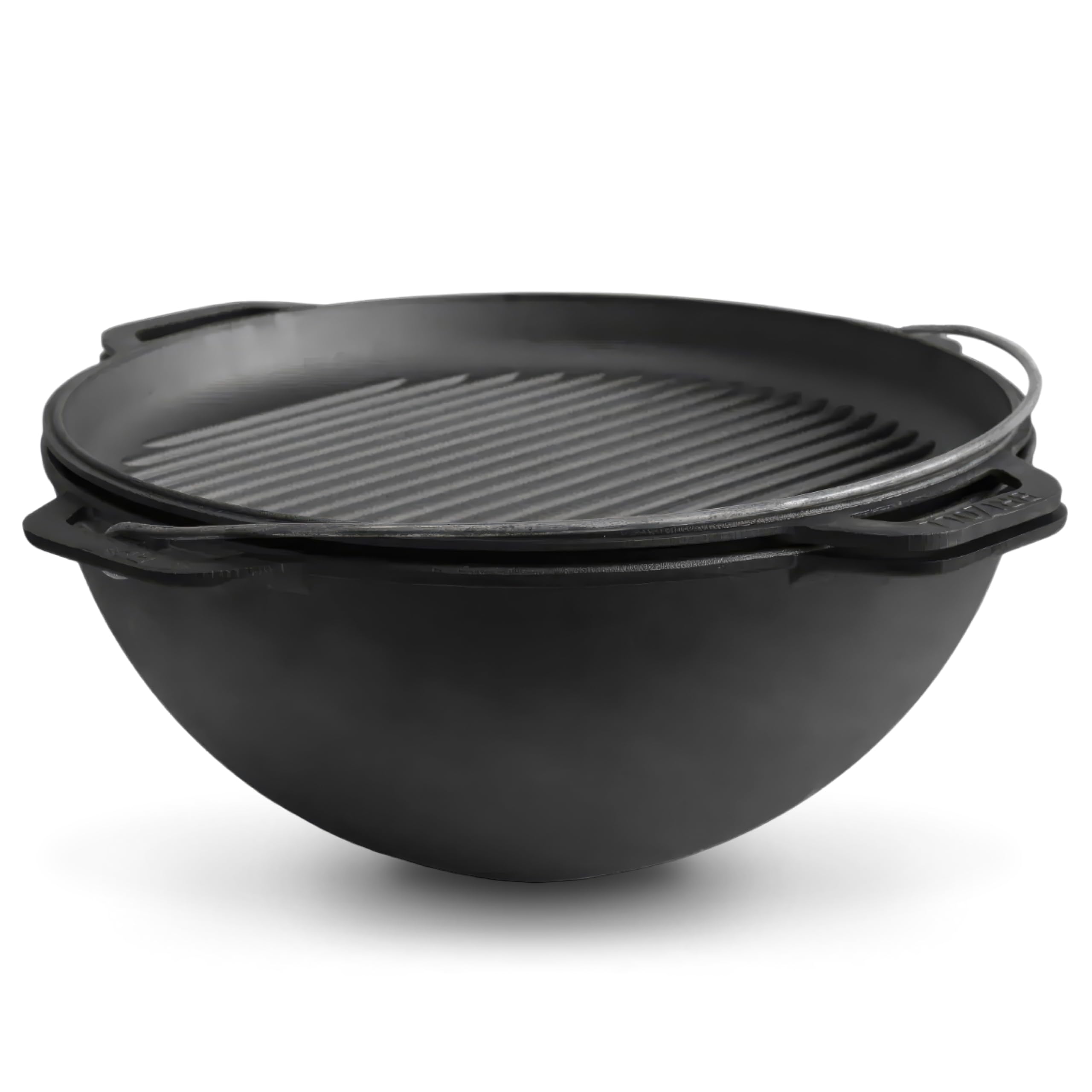 BRENNHOLZ × asimocrafts A_Cooker Amazon.com: Camping Dutch Oven Pot with Lid Brizoll 15.85