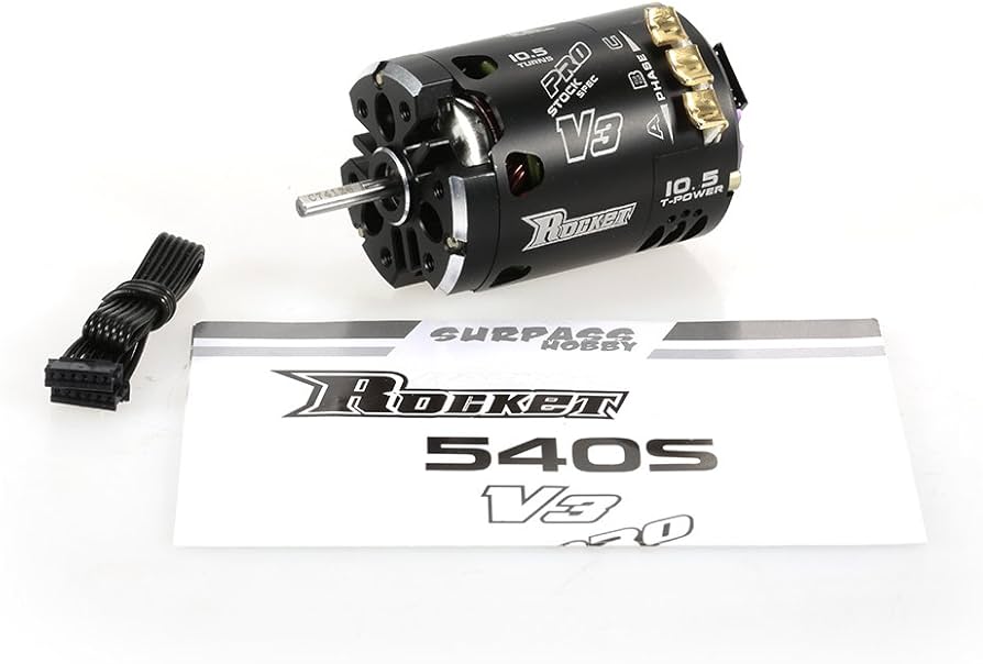 Amazon.com: GoolRC Surpass Hobby Rocket V3 540 10.5T Sensored