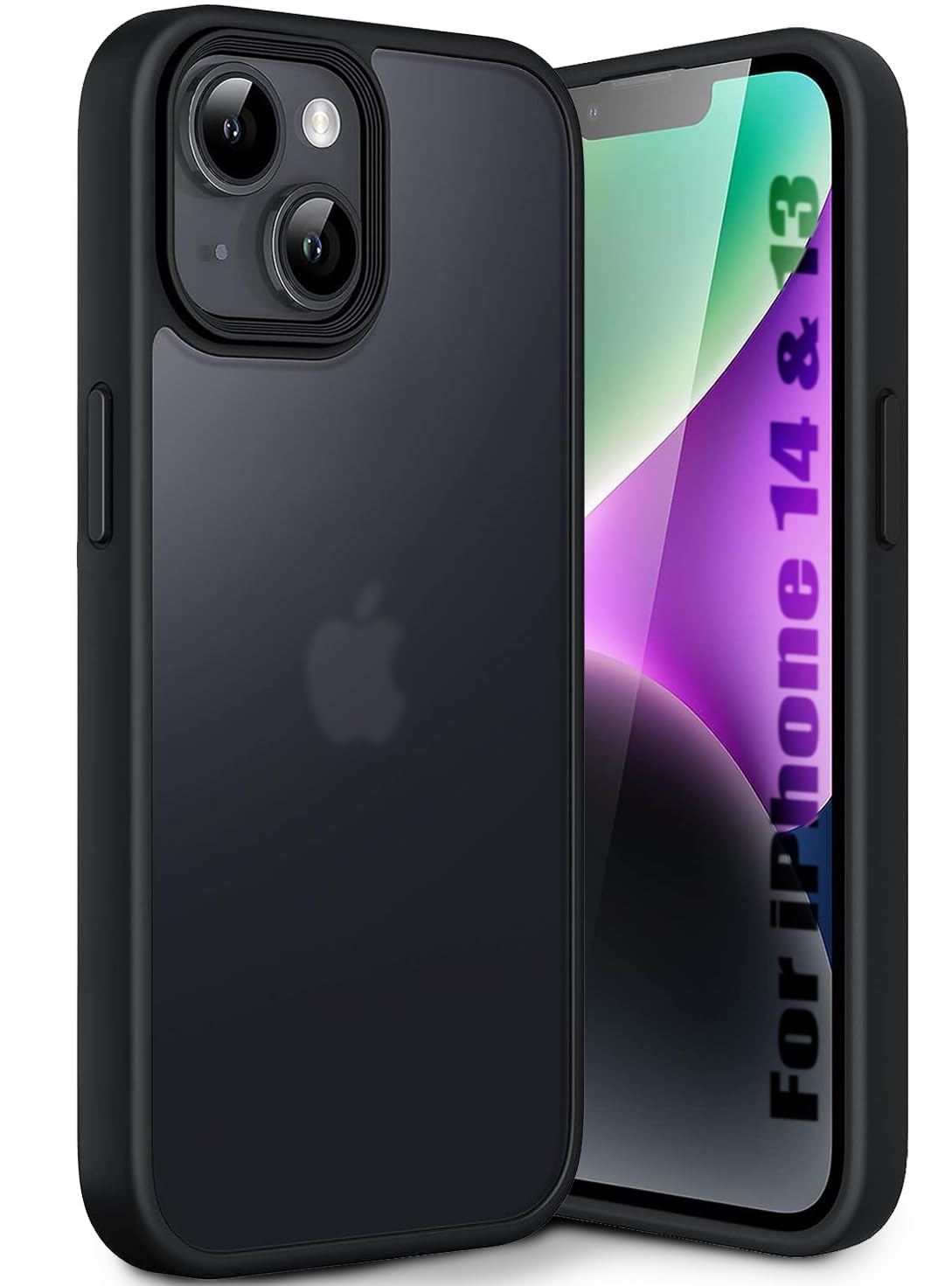 EGOTUDE Ultra Hybrid Matte Frosted Translucent Back Cover Case for