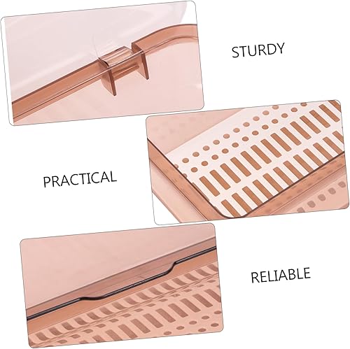 Miniatura 8 de Caja de almacenamiento de plástico para palillos con tapa, organizador de utensilios de cocina para encimera, soporte cubierto para cubiertos,