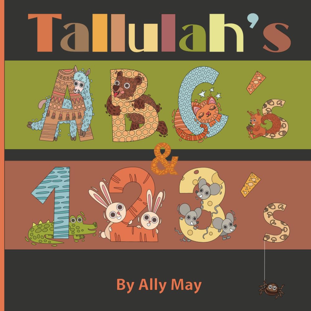 Tallulah's ABCs and 123s: Adorable Animal Alphabet and Numbers is a perfect gift for baby showers and birthdays