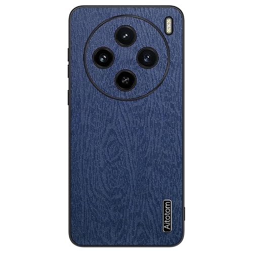 Jiajihua Case Compatible with Vivo X100 5G,Compatible with Vivo X100 5G 2 in 1 Lens Protection Shockproof and Anti-Drop Cover Blue