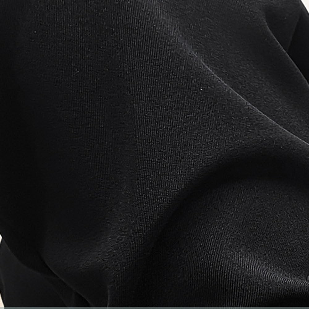 Noir Pantalon de Grossesse Femme Grande Taille Confortable Élastique Pantalon de Jogging Ample Bas Large Décontracté Taille Haute Maternité pour Sport Yoga