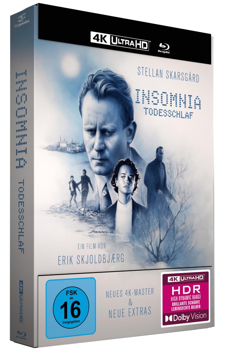 Todesschlaf   Insomnia   (4K UHD Mediabook) (4K UHD | Blu-ray)