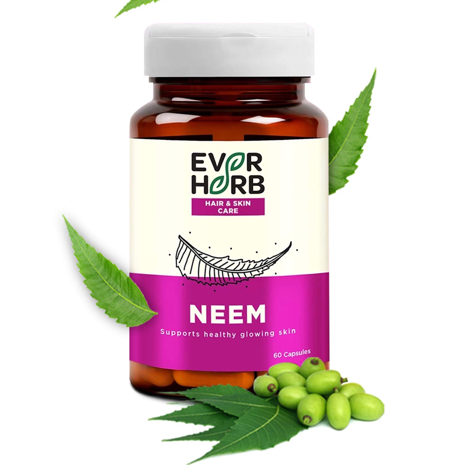 Everherb Neem - Immunity Booster - Skin & Body Detoxifier - Bottle Of 60 (B08LB9ZRZB) Amazon Price History, Amazon Price Tracker