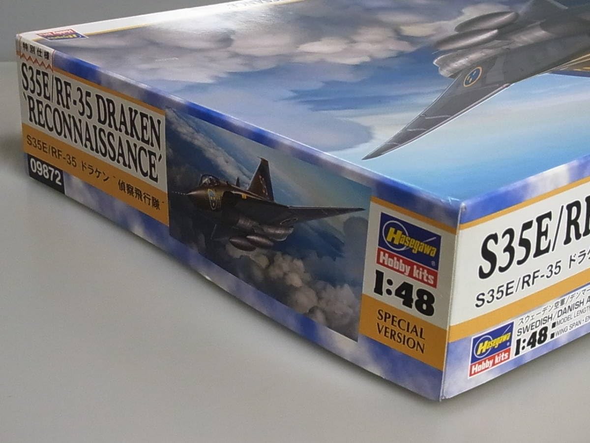 Amazon | 189 ハセガワ 1/48 プラモデル S35E/RF-35 ドラケン DRAKEN