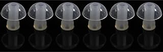 FCS Hearing aid Domes Ear Tips Silicone Earplug Domes for Pocket Hearing Instruments Ear Tip Replacement (6 Pc. Large- 14mm)