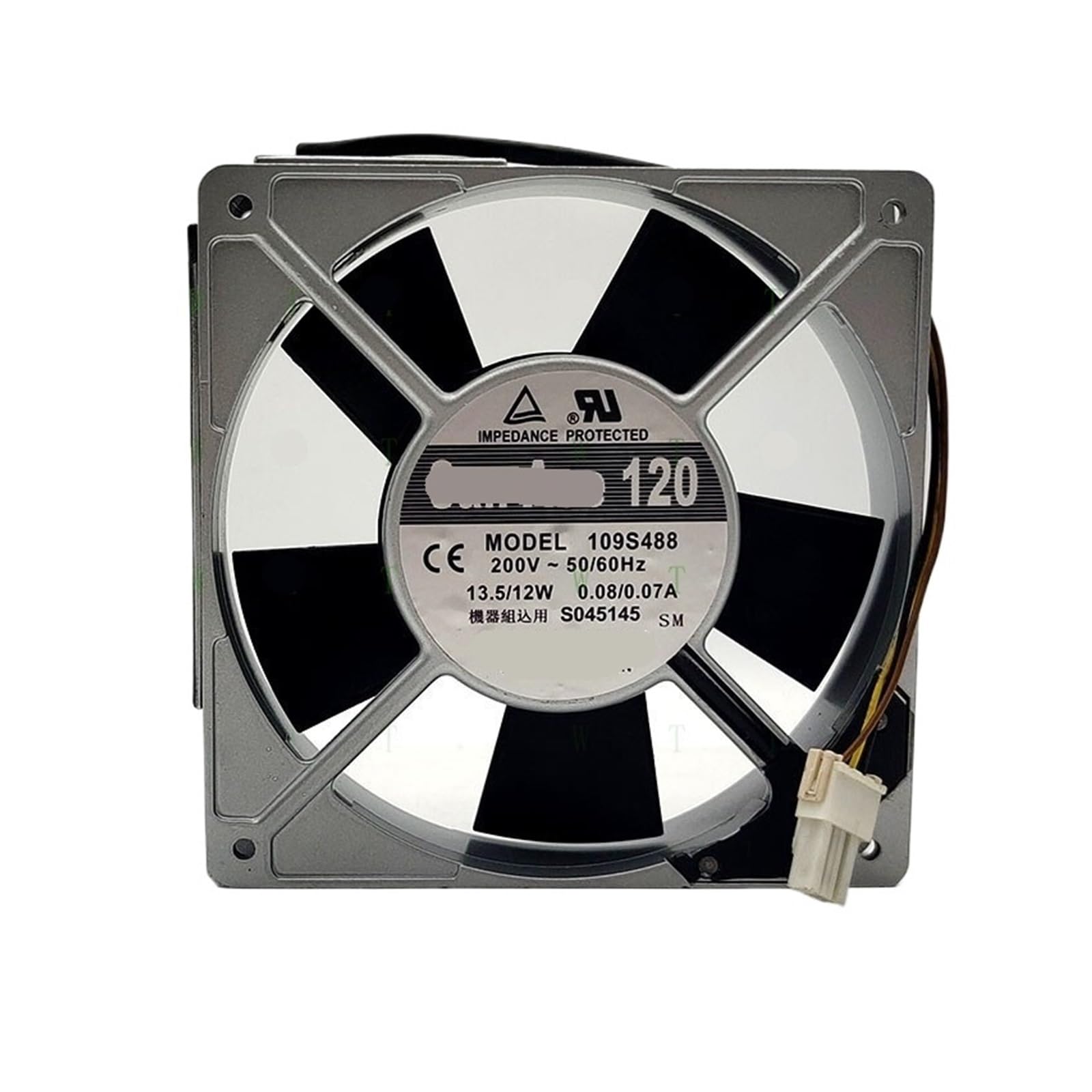 109S488 200V 0.07/0.08A 12025 12CM Ventilador de refrigeración