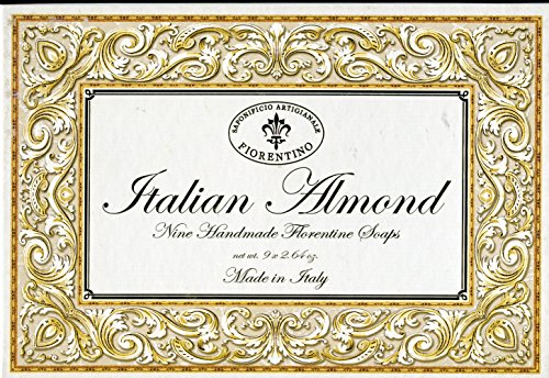 Saponificio Artigianale Fiorentino Almond - 9 X 2.64 Oz. Soap Bars From Italy