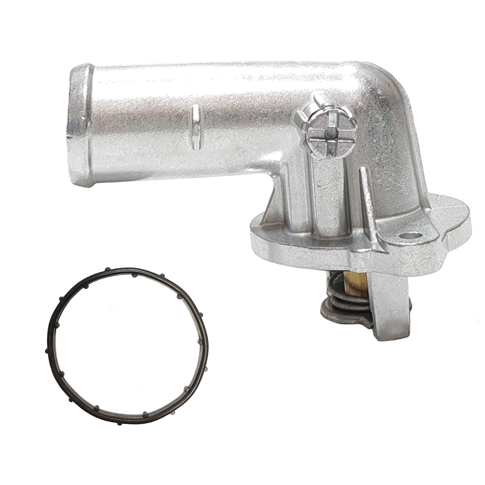 CYDZSW Thermostat Housing Assembly for Car,Replacement Engine Coolant Thermostat Housings Compatible with Dodge Durango Jeep Grand Cherokee 2011-2015,