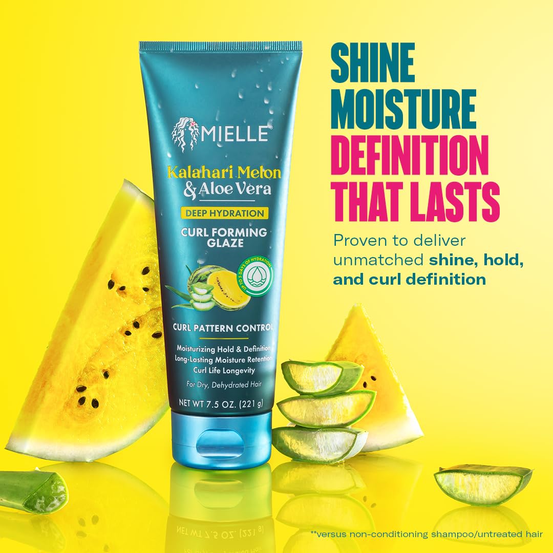 Amazon.com : Mielle Organics Curl Forming Glaze - Kalahari Melon