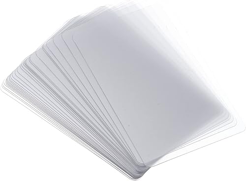 PATIKIL Tarjeta de apertura de plástico 30 unids 0.010 in herramienta de apertura de palanca flexible ultra fina para reparación de teléfonos